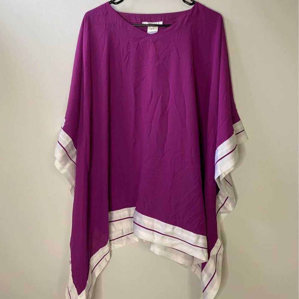 Womens Purple Masseys Top Size XL NWT